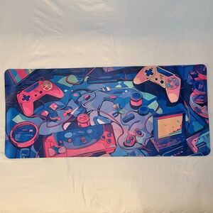 Large Desk Mouse Pad with Game Controllers